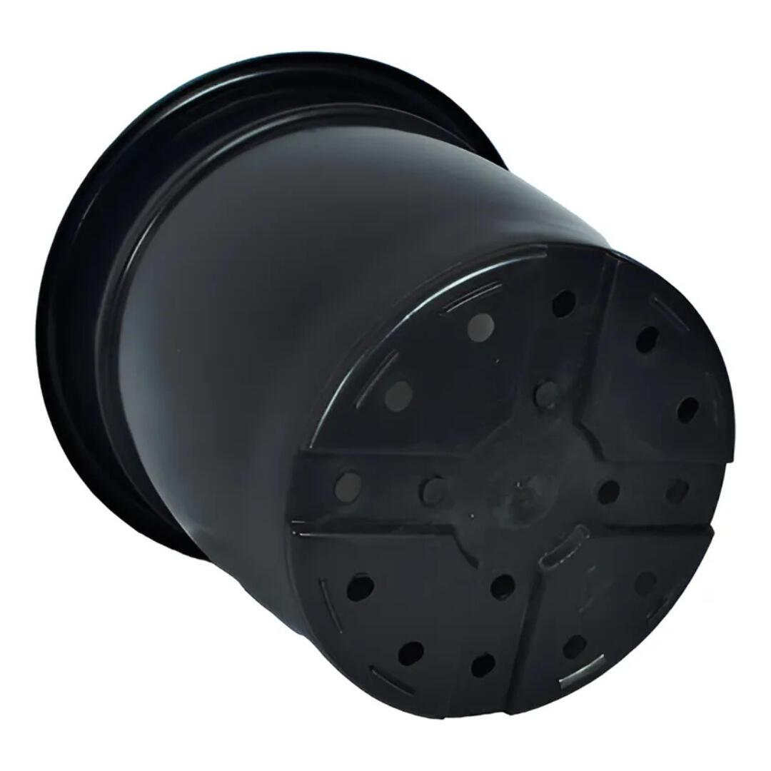 Kit 5 Vasos Pote 30 12 Litros Preto Plantas Jardinagem